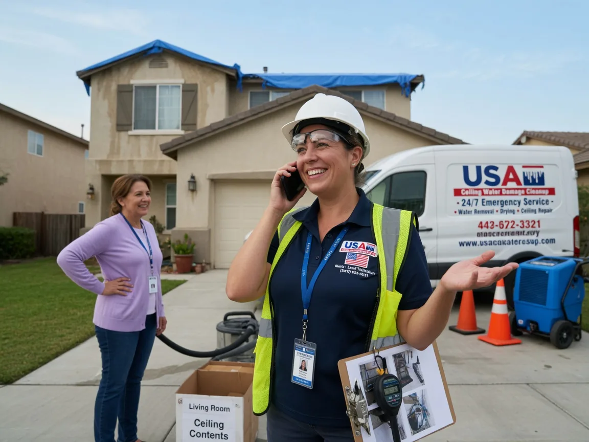 Ceiling Water Damage Restoration Fawnskin, CA FAQs